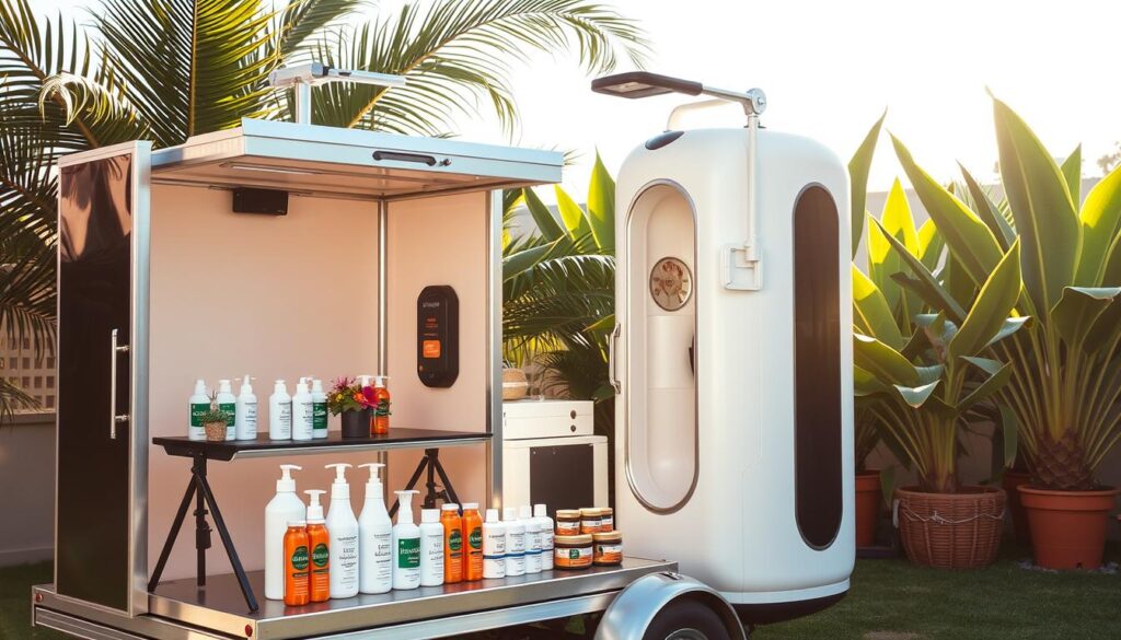 mobile spray tanning near me